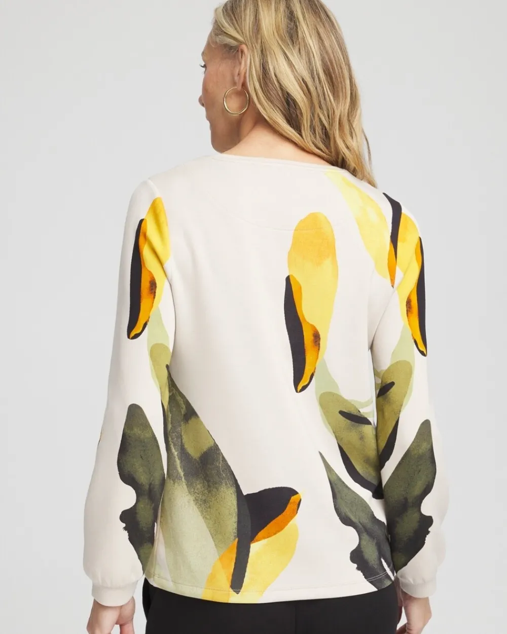 Hot Zenergy® Scuba Floral Top Tops