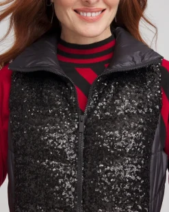 Discount Zenergy® Sequin Vest Jackets & Coats | Activewear