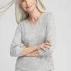 Cheap Zenergy® Soft Essentials 3/4 Sleeve Top Tops