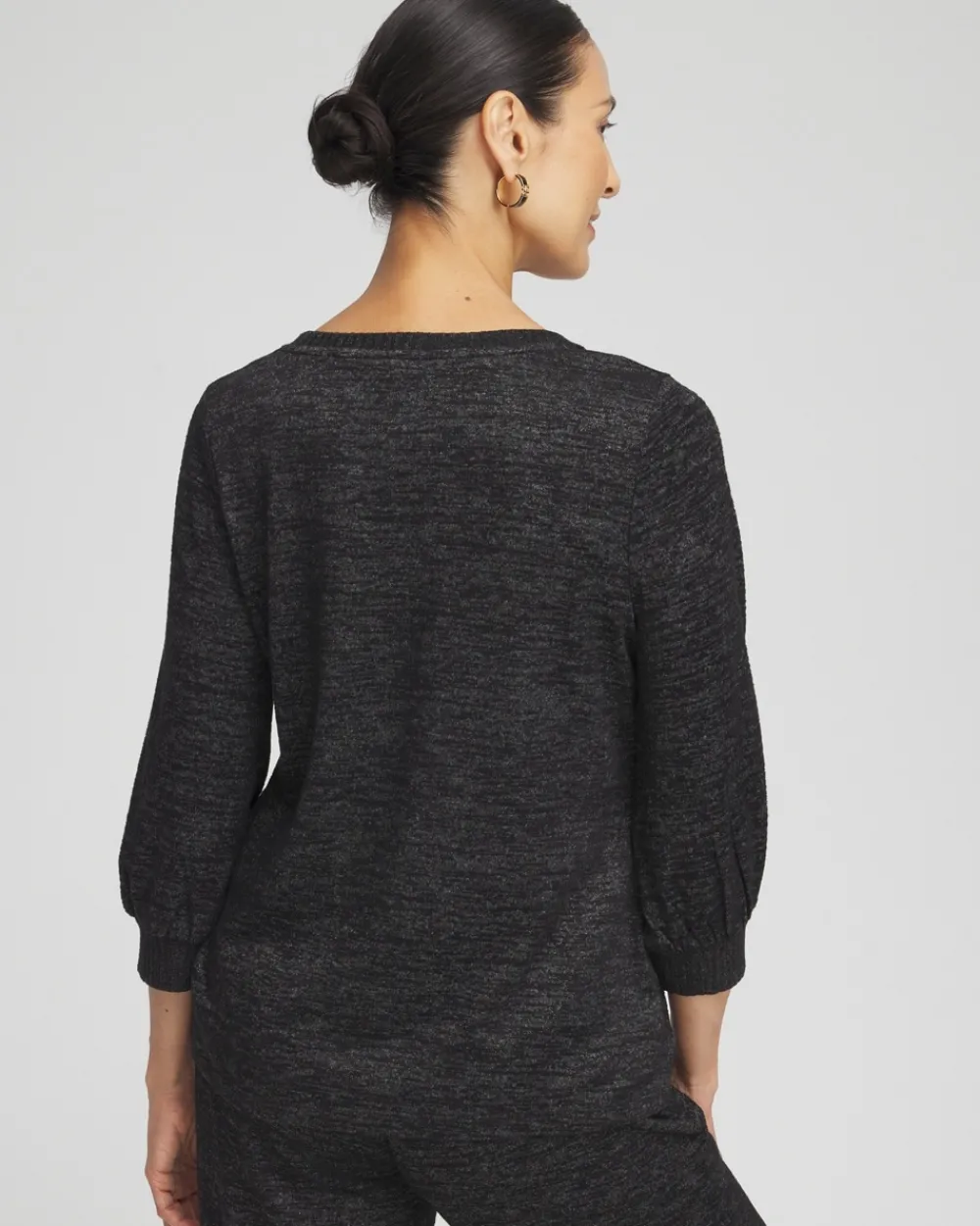 Cheap Zenergy® Soft Essentials 3/4 Sleeve Top Tops
