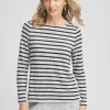Best Sale Zenergy® Soft Essentials Stripe Long Sleeve Top Tops