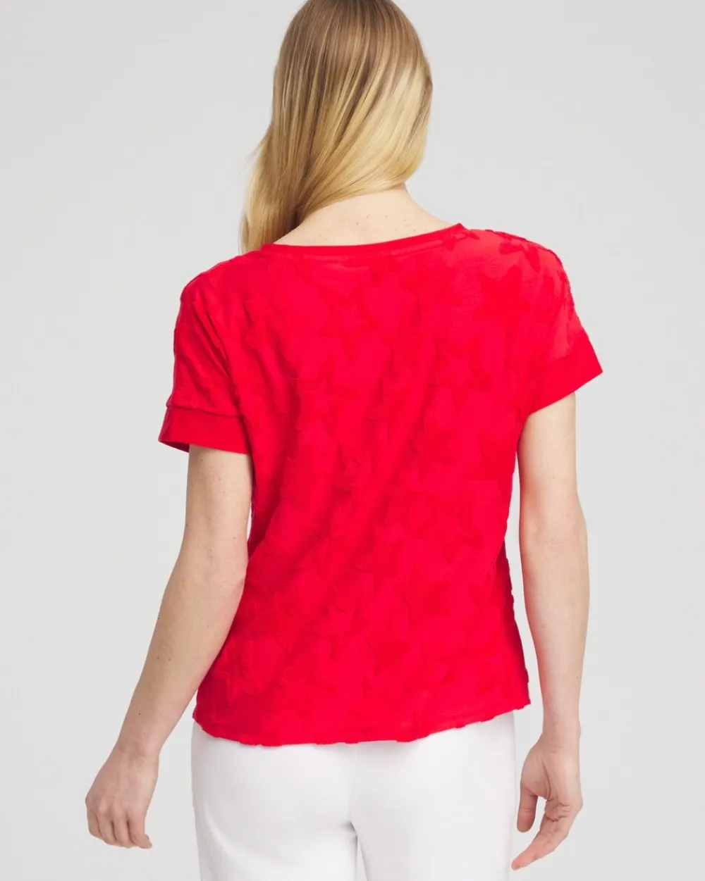 Store Zenergy® Textured Star Top Tops
