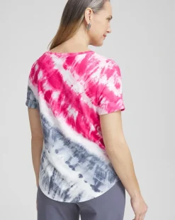 Clearance Zenergy® Tie Dye Tee Tops