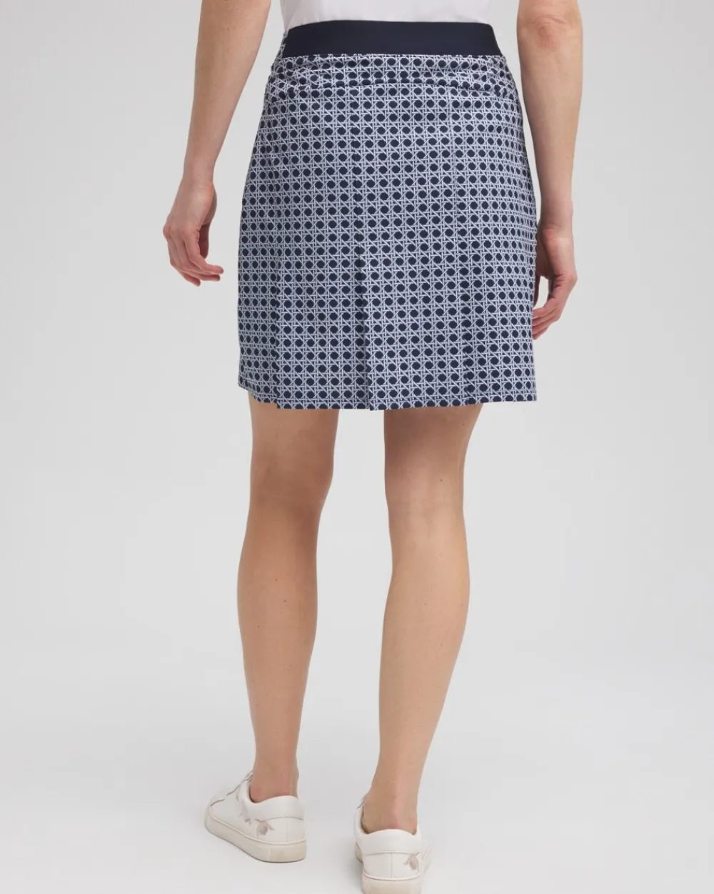 Fashion Zenergy® UPF Cane Back Pleat Skort Pants