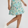 Sale Zenergy® UPF Floral Pleated Skort Pants | Skirts