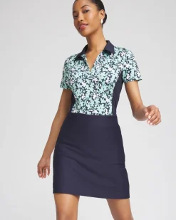 Sale Zenergy® UPF Foliage Golf Top Tops