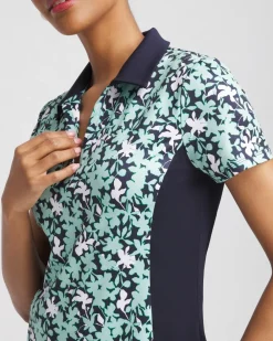 Sale Zenergy® UPF Foliage Golf Top Tops