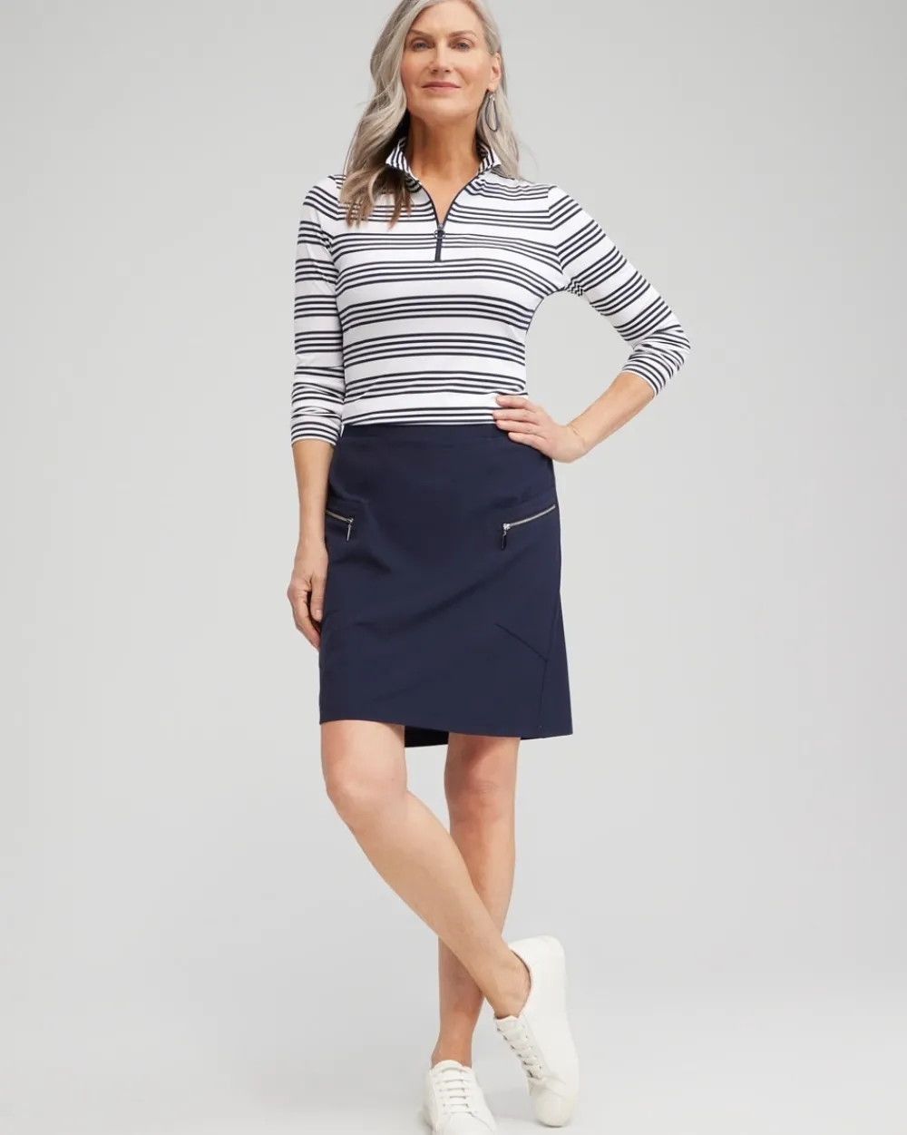 Cheap Zenergy® UPF Neema Rib-Mix Skort Pants | Skirts