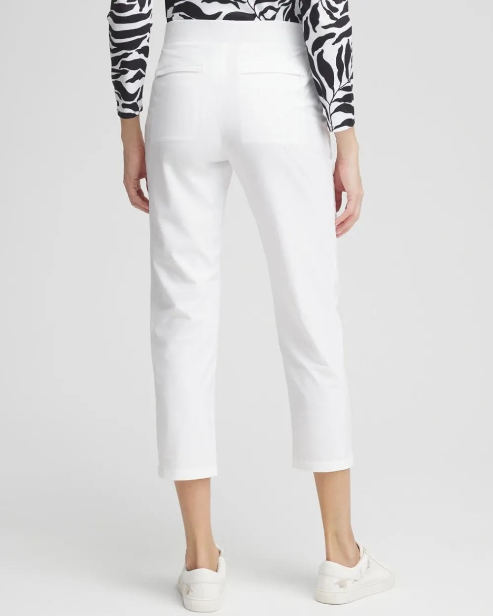 Best Sale Zenergy® UPF Rib Mix Cropped Pants Pants