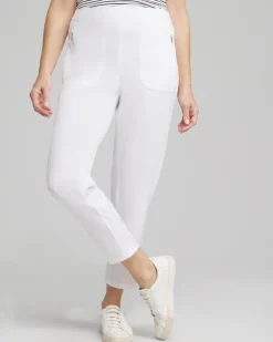 Sale Zenergy® UPF Ribbed Side Ankle Pants Pants