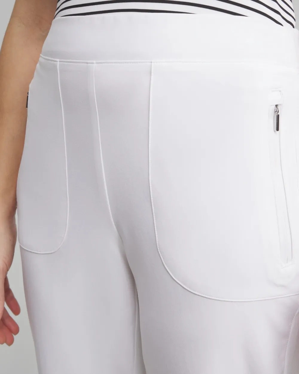Sale Zenergy® UPF Ribbed Side Ankle Pants Pants
