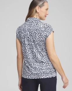 Best Zenergy® UPF Square Cap Sleeve Polo Tops