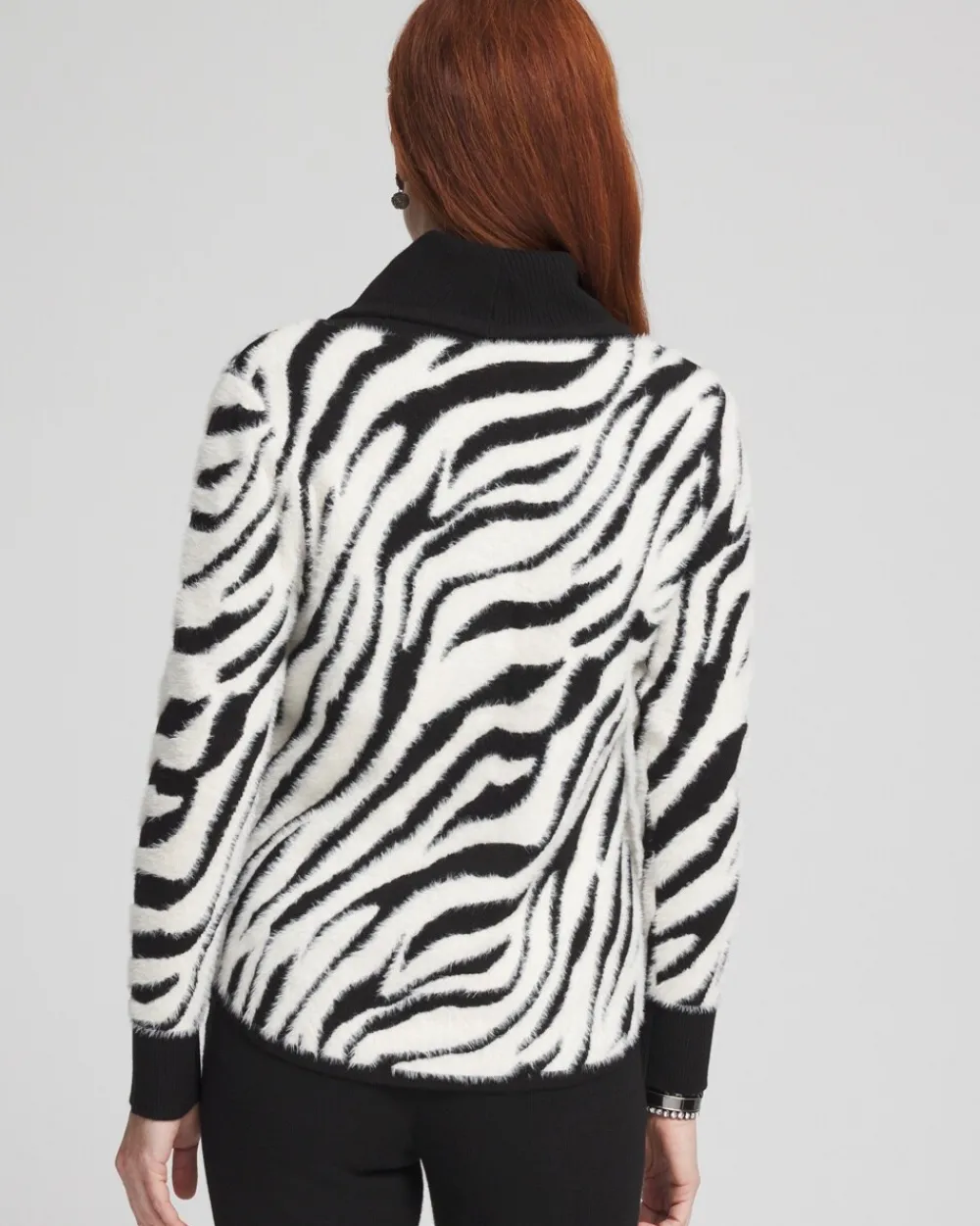 Best Sale Zenergy® Zebra Cowl-Neck Top Tops | Activewear